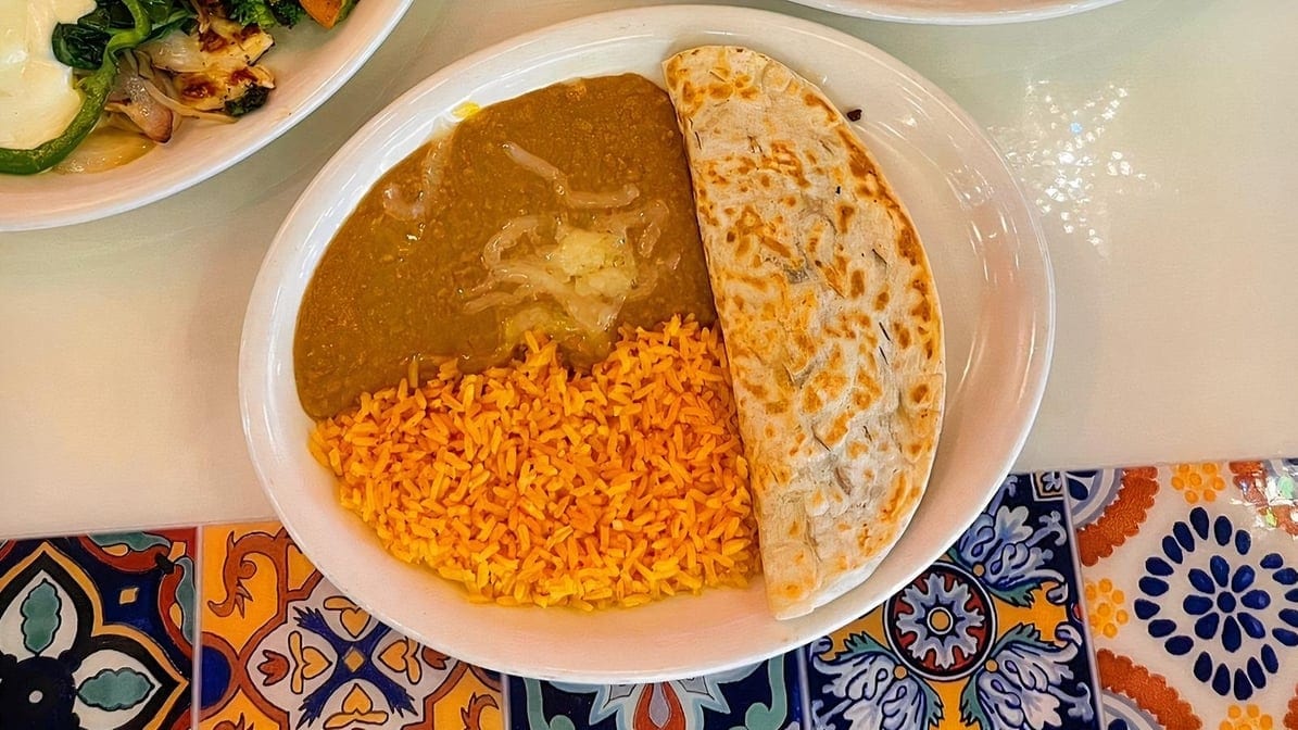 Quesadilla Plate.