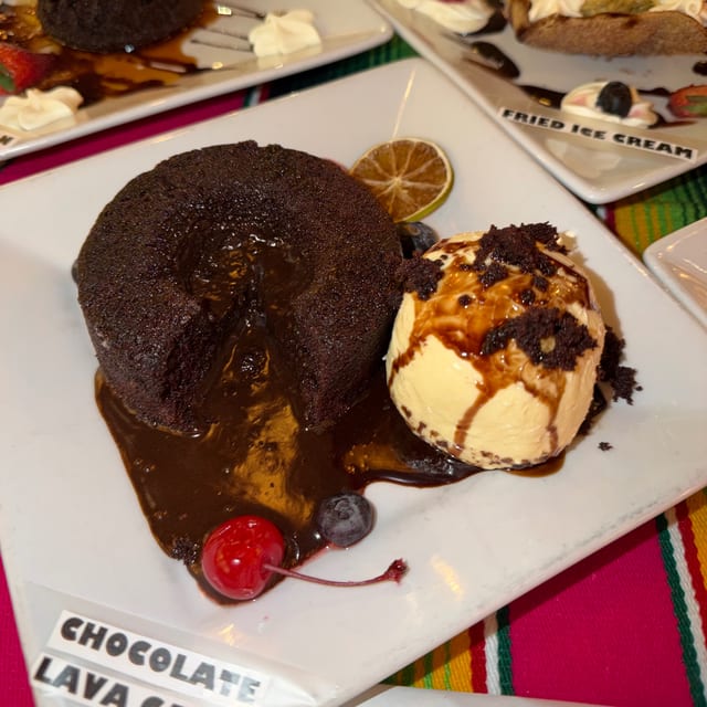 Chocolate Lava Cake.