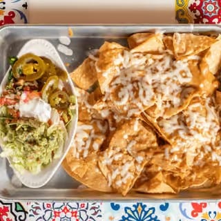 De Frijoles (Beans) Nachos.
