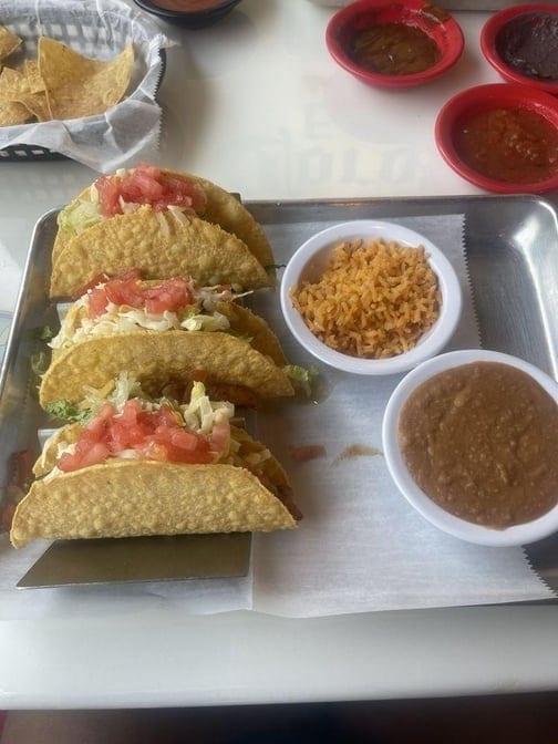 Shrimp Tacos.