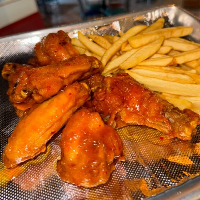 Mango Habanero Wings.