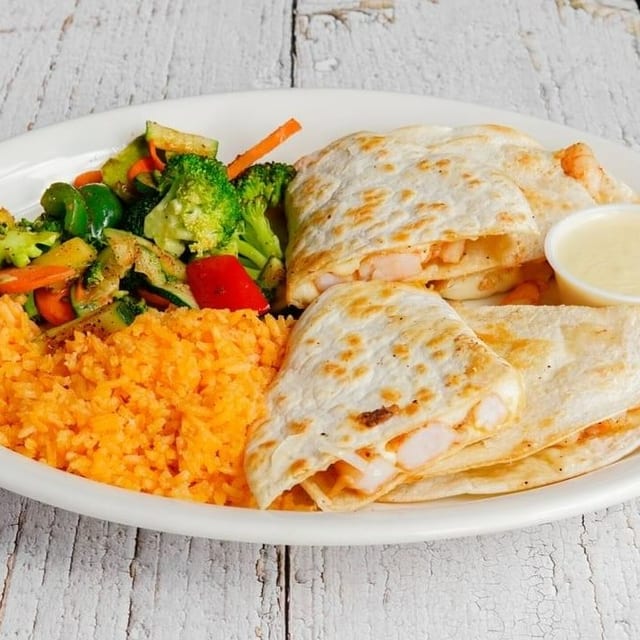 Shrimp Quesadillas.