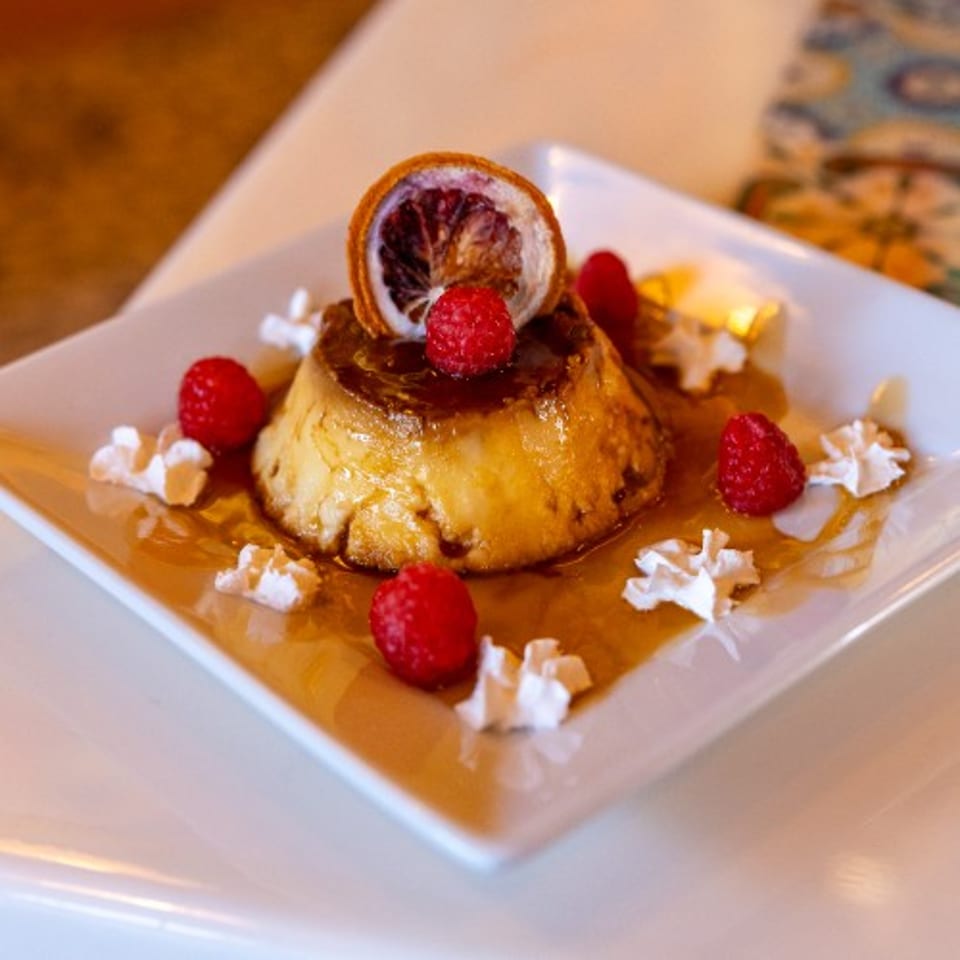 Flan.