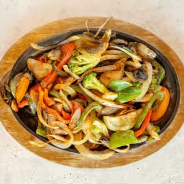 Vegetarian Fajitas.
