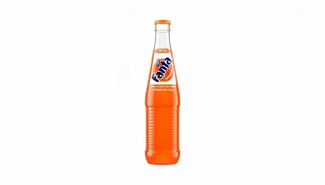 Fanta Orange De Mexico Glass 355 ML.