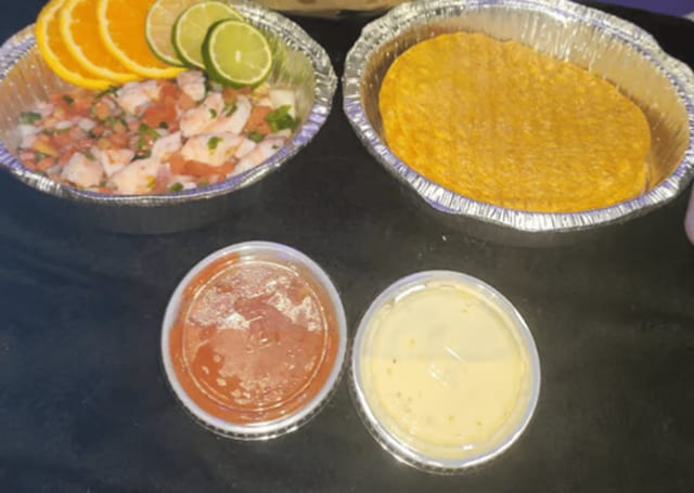 Tostadas De Ceviche.