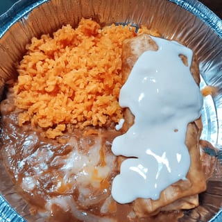 Chimichanga Dinner