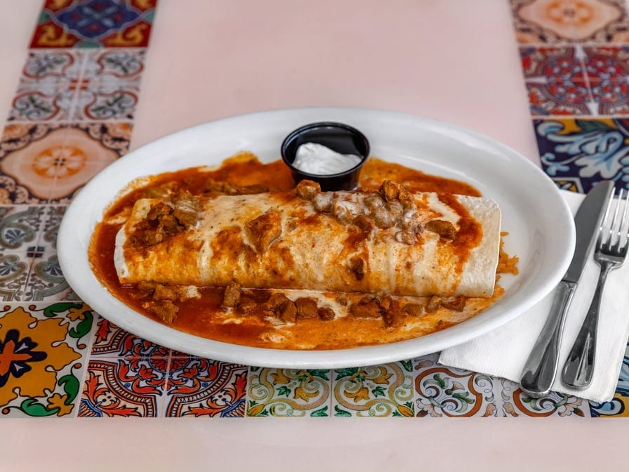 Burrito Grande.