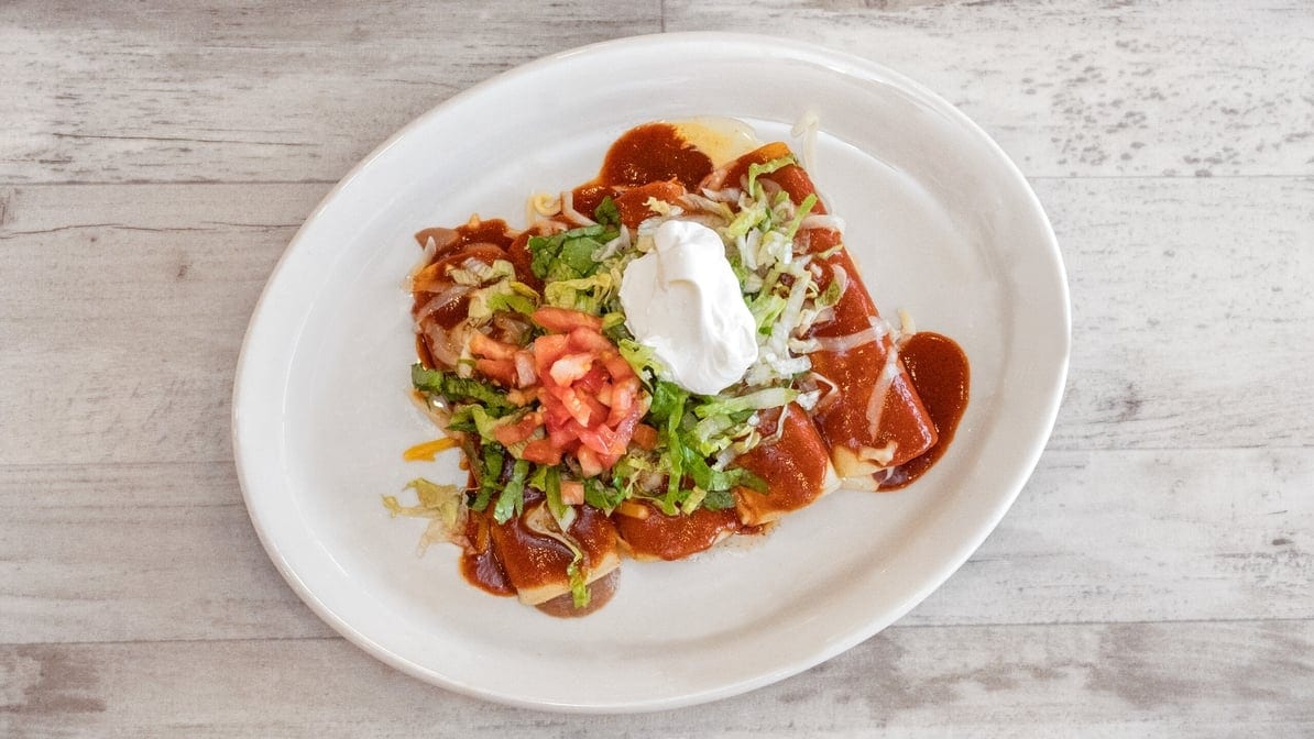 Enchiladas Rancheras.