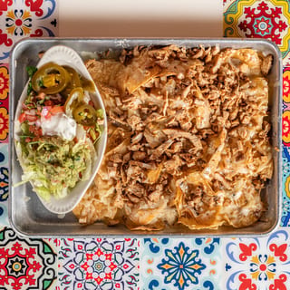 Grilled Chicken Nachos