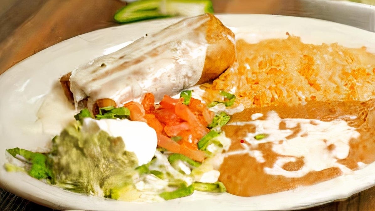 Chimichanga Dinner.