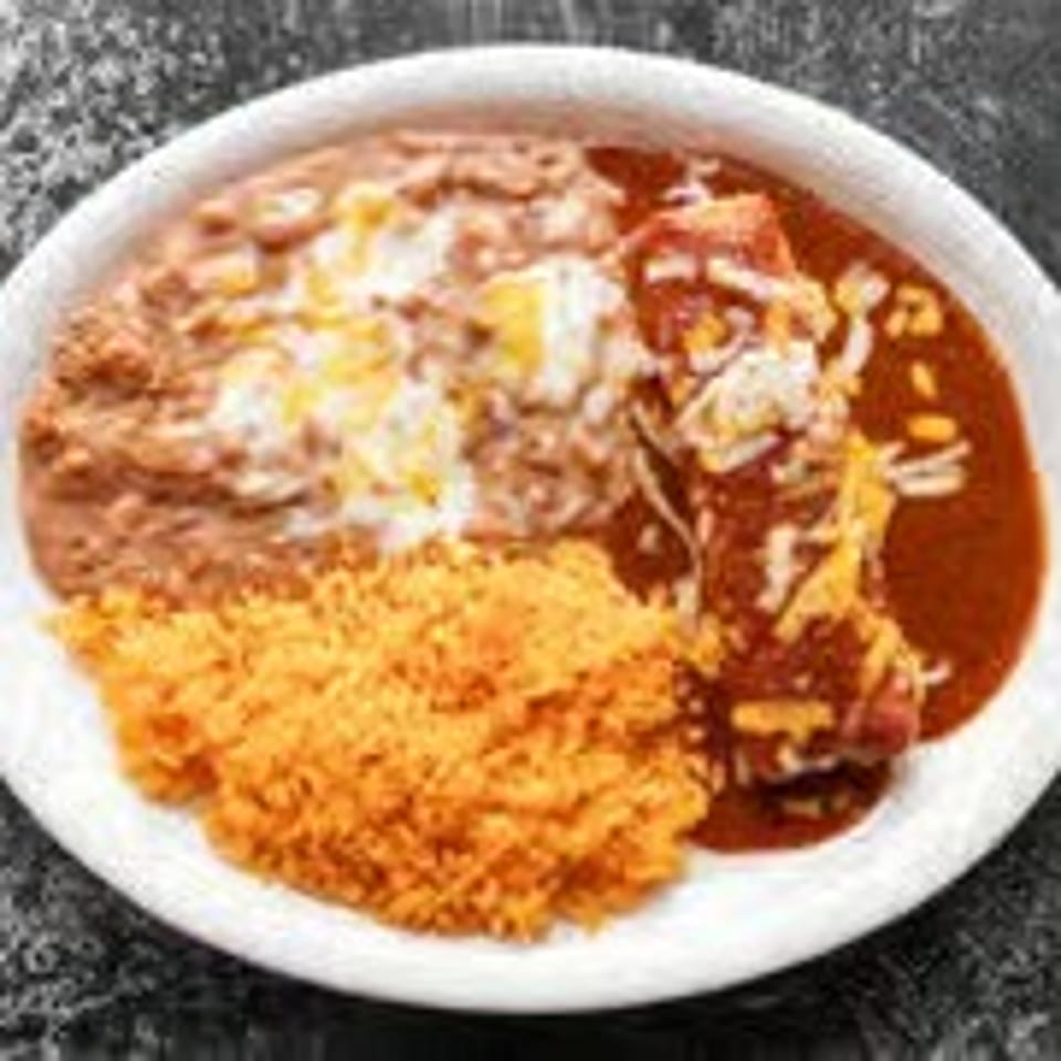 Enchilada Burrito Dinner.
