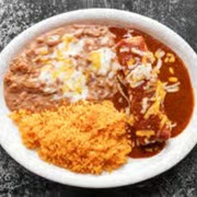 Enchilada Burrito Dinner.