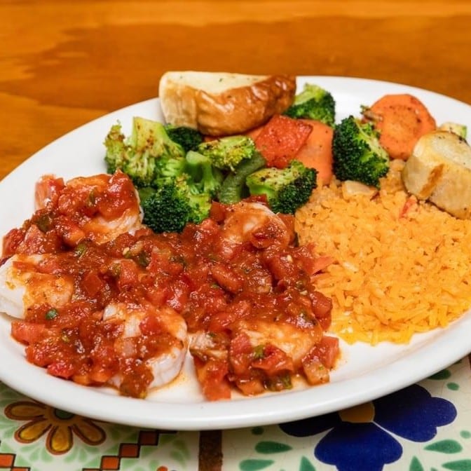Camarones À La Mexicana.