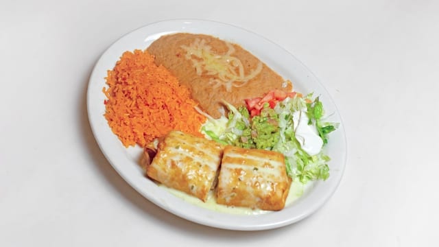Chimichanga Dinner.