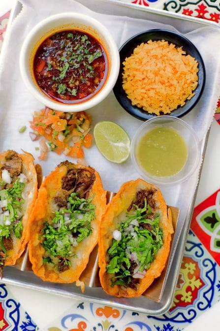 Birria Tacos.