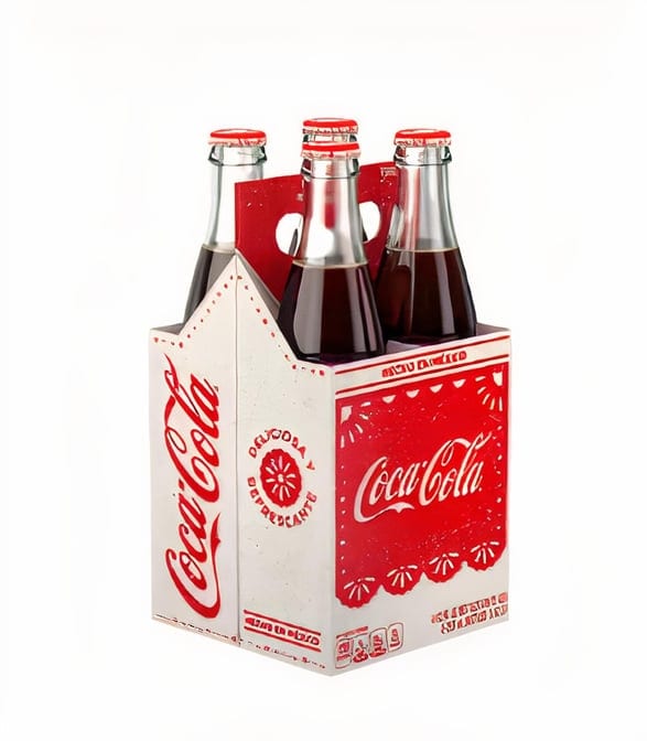 Mexican Coke 4pk 355ml.