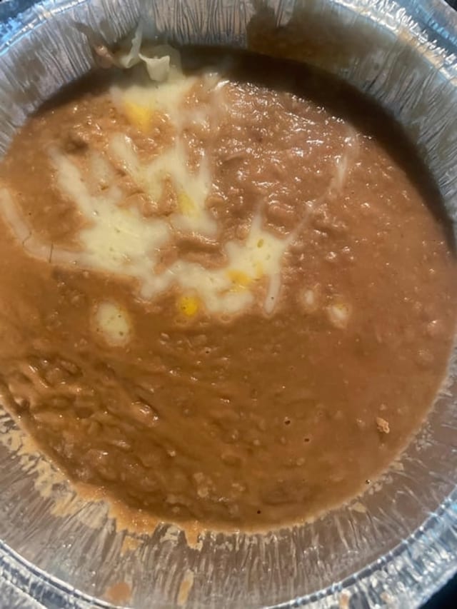 Refried Beans.