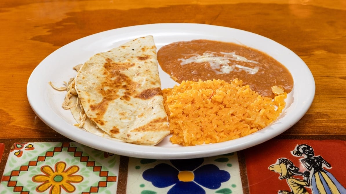 Quesadilla Plate.
