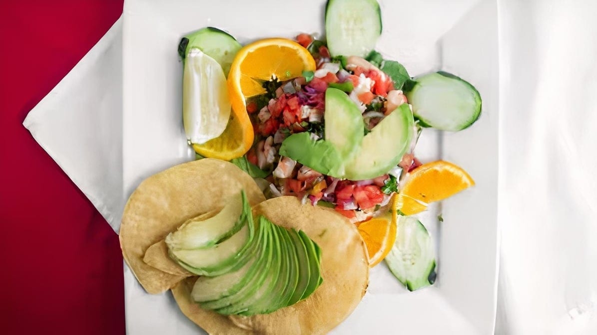 Tostadas De Ceviche.