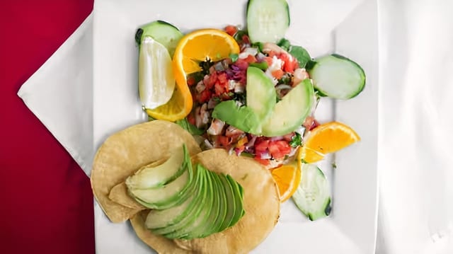 Tostadas De Ceviche.