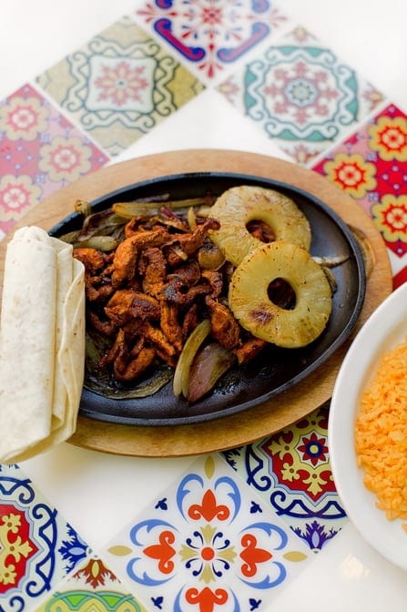 Fajitas Al Pastor.
