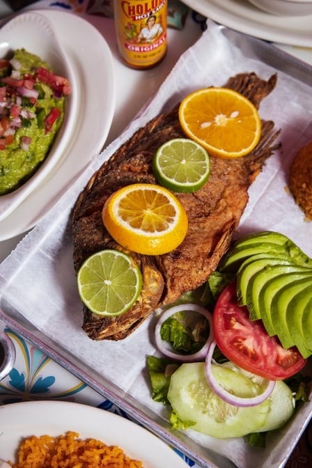 Whole Fried Fish.